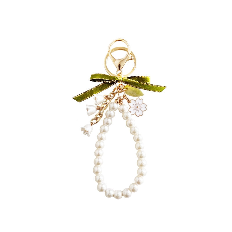 Lily of the Valley Keychain Bag Charm
