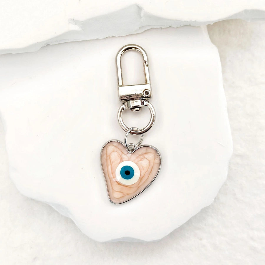 Liquid Sand Evil Eye Bag Charm