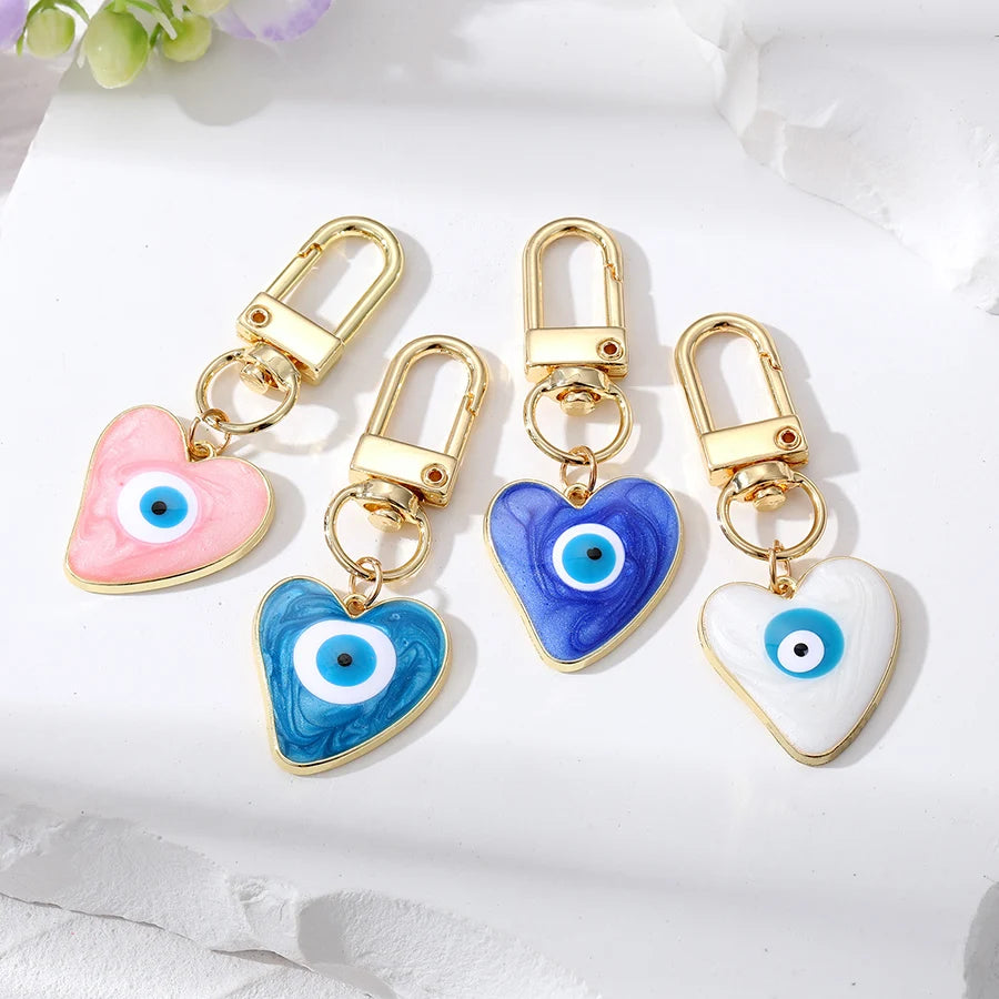 Liquid Sand Evil Eye Bag Charm