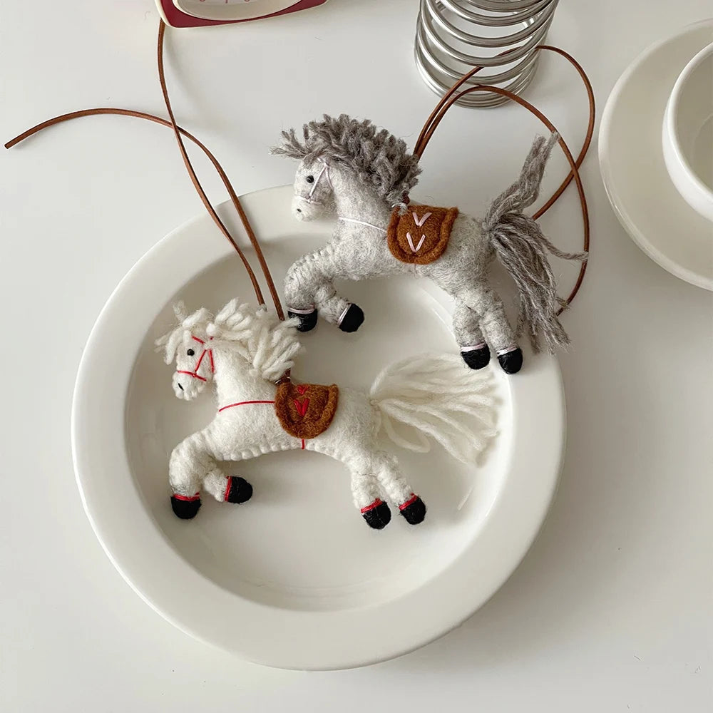 Little Pony Wool Felt Bag Charm