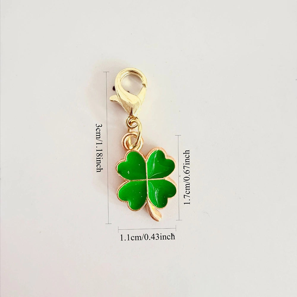 Lucky Four-Leaf Clover Keychain