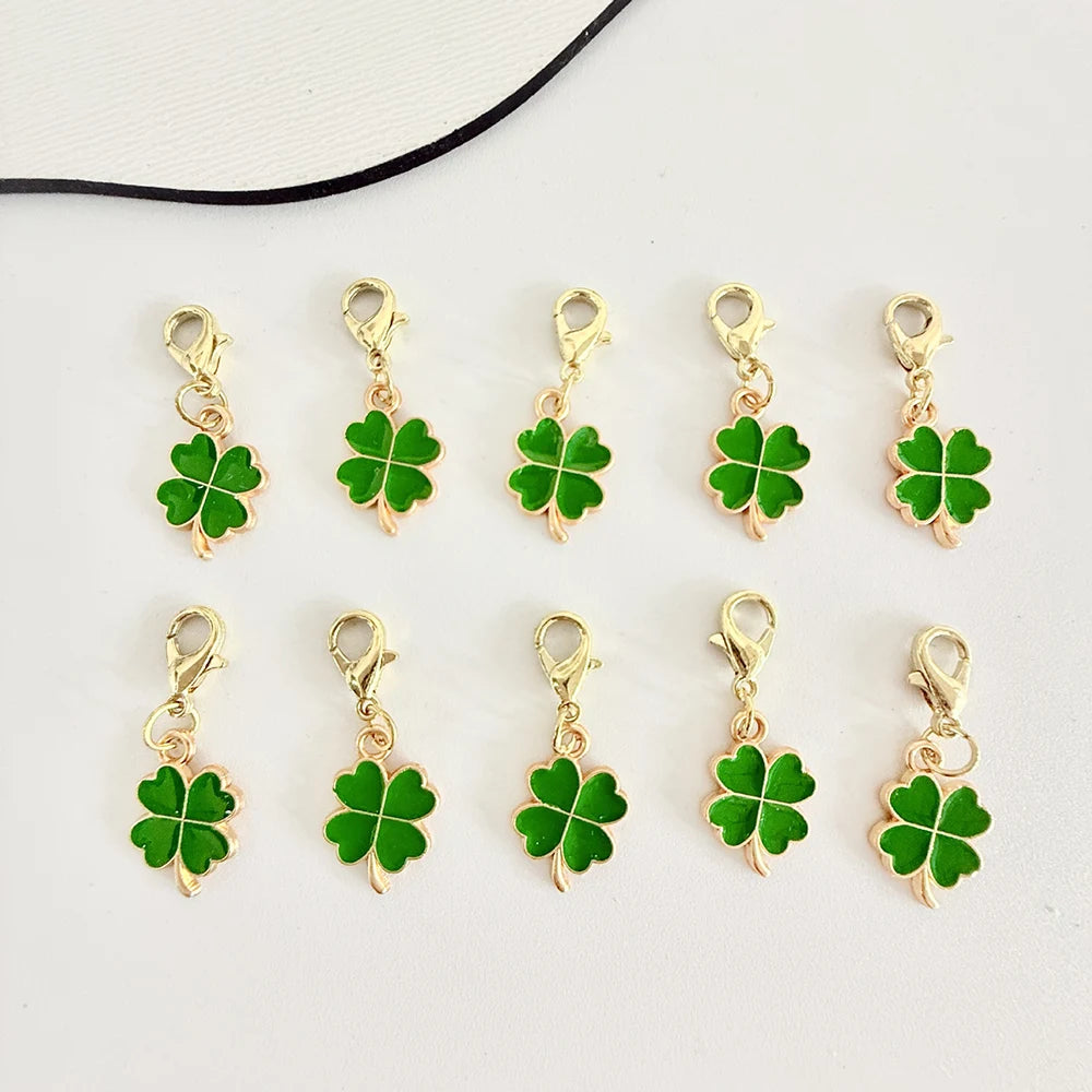 Lucky Four-Leaf Clover Keychain