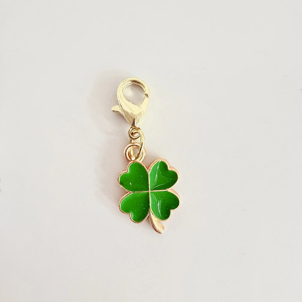 Lucky Four-Leaf Clover Keychain