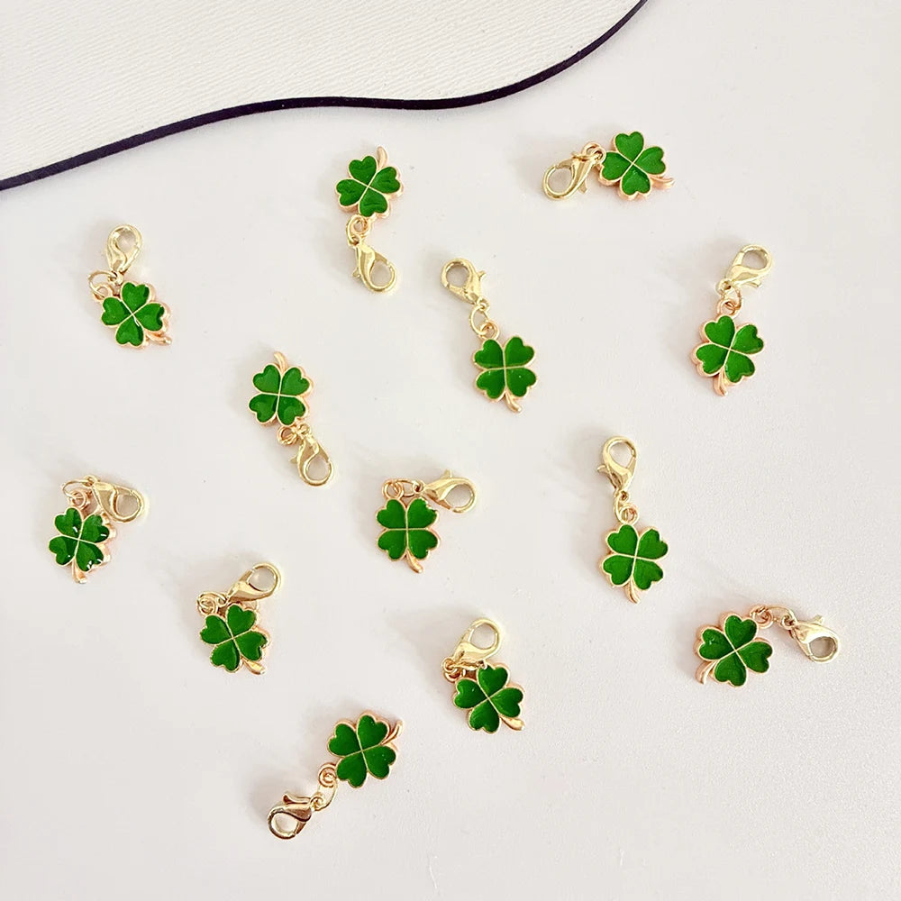 Lucky Four-Leaf Clover Keychain