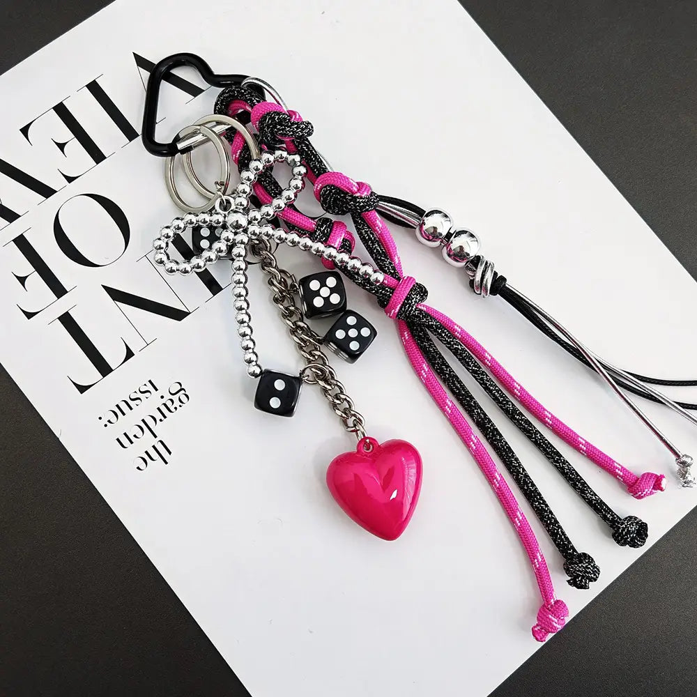 Metal Bow Bag Charm