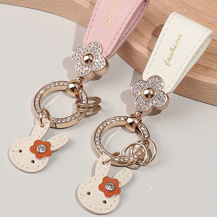 Mini Bunny Keychain