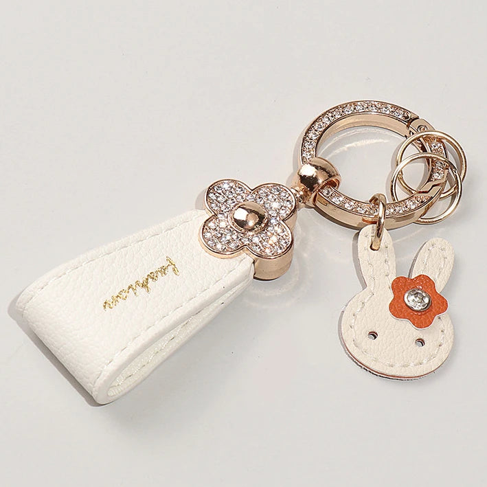 Mini Bunny Keychain