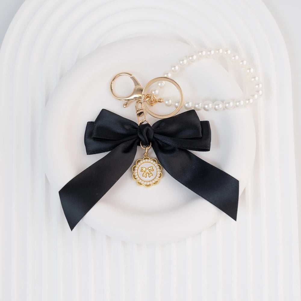 Multicolor Bow Bag Charm