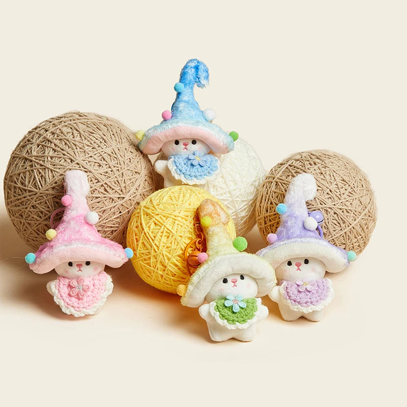 Mushroom Elf Bag Charm