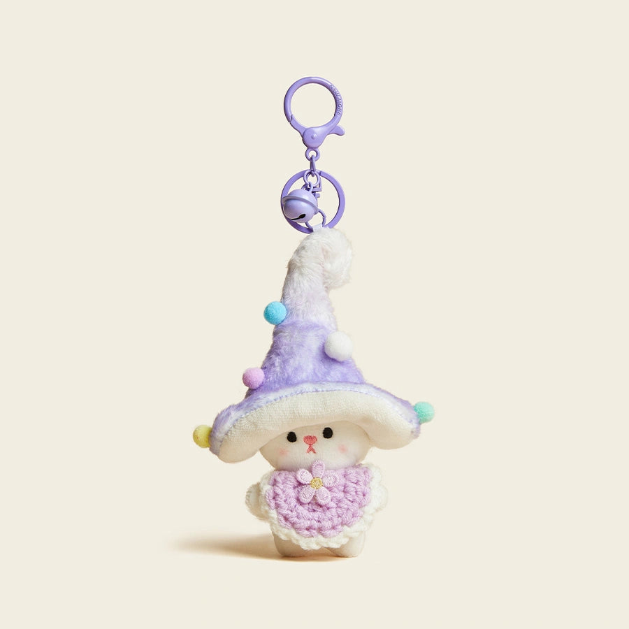 Mushroom Elf Bag Charm