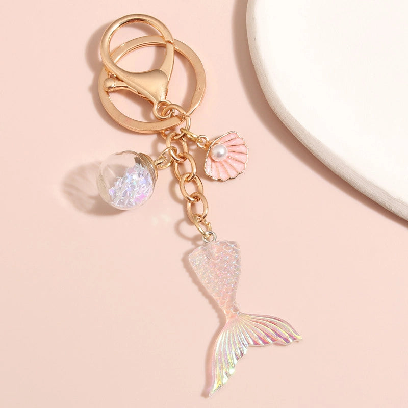 Ocean Mermaid Keychain