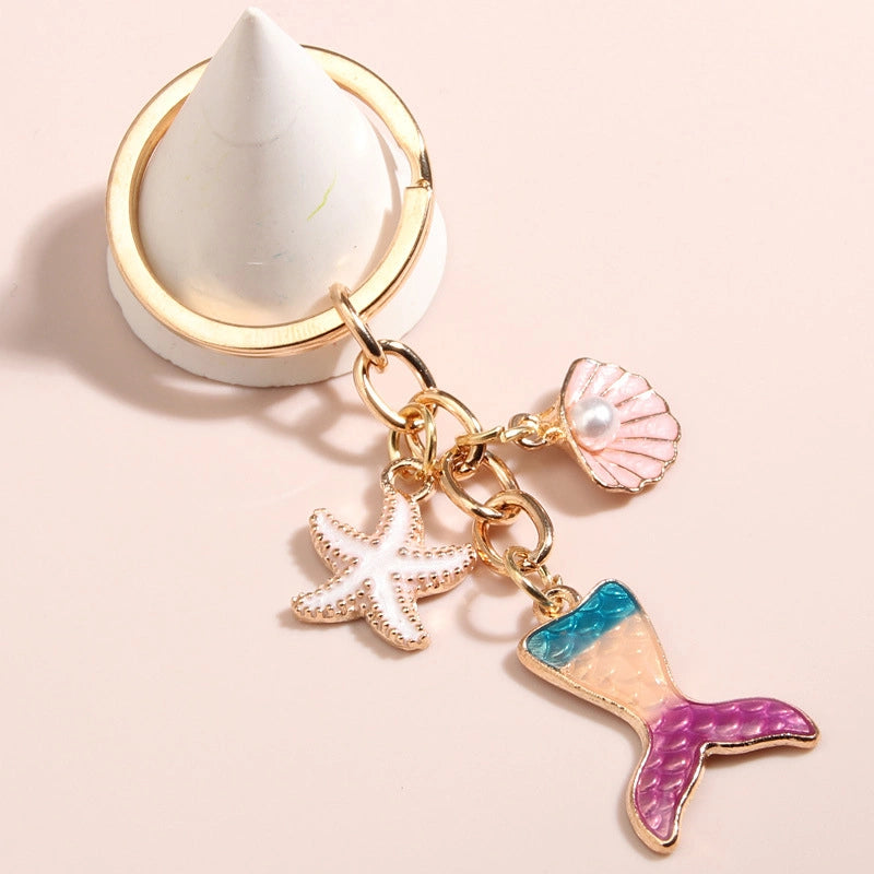 Ocean Mermaid Keychain