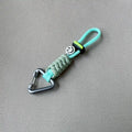 Paracord Woven Colorblock Bag Charm