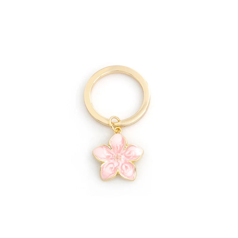 Pear Blossom Keyring Bag Charm