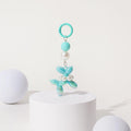 Pearl Balloon Dog Bag Charm