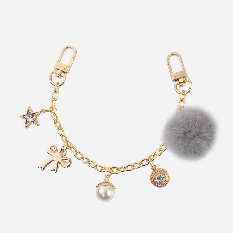 Pearl Chain Bag Charm
