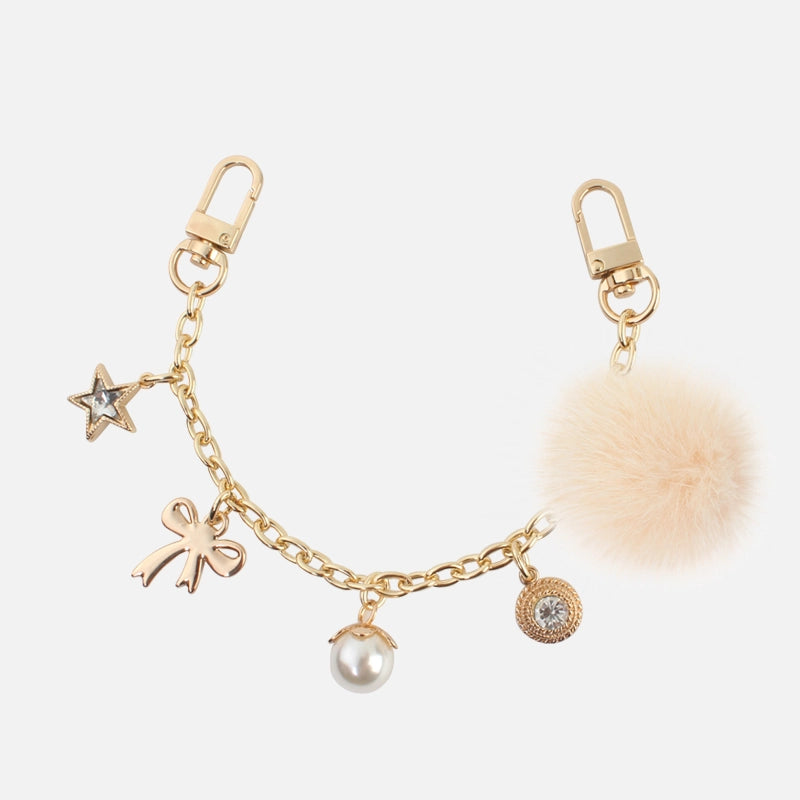 Pearl Chain Bag Charm
