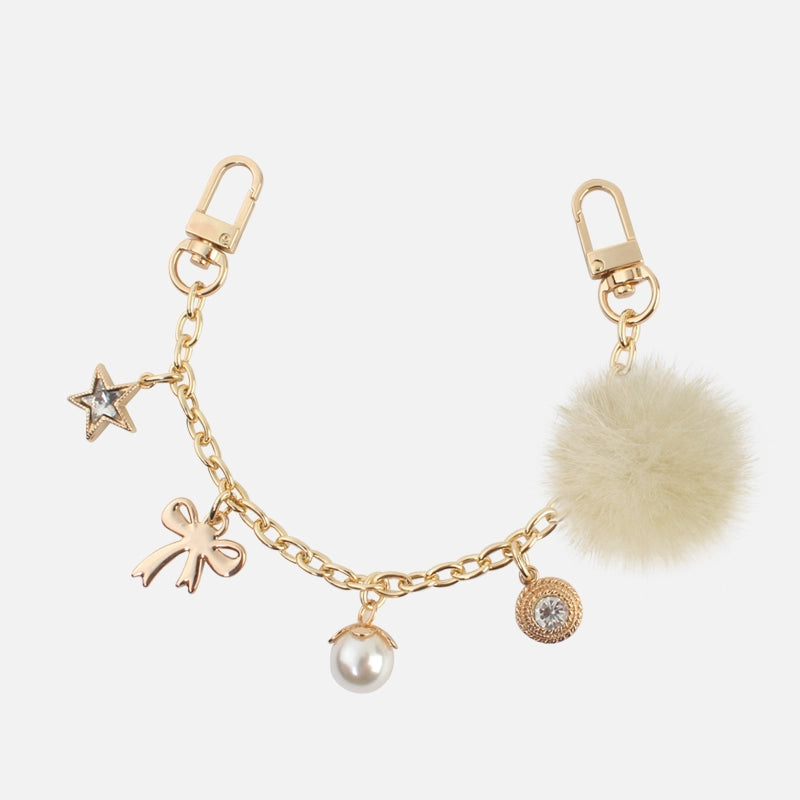Pearl Chain Bag Charm