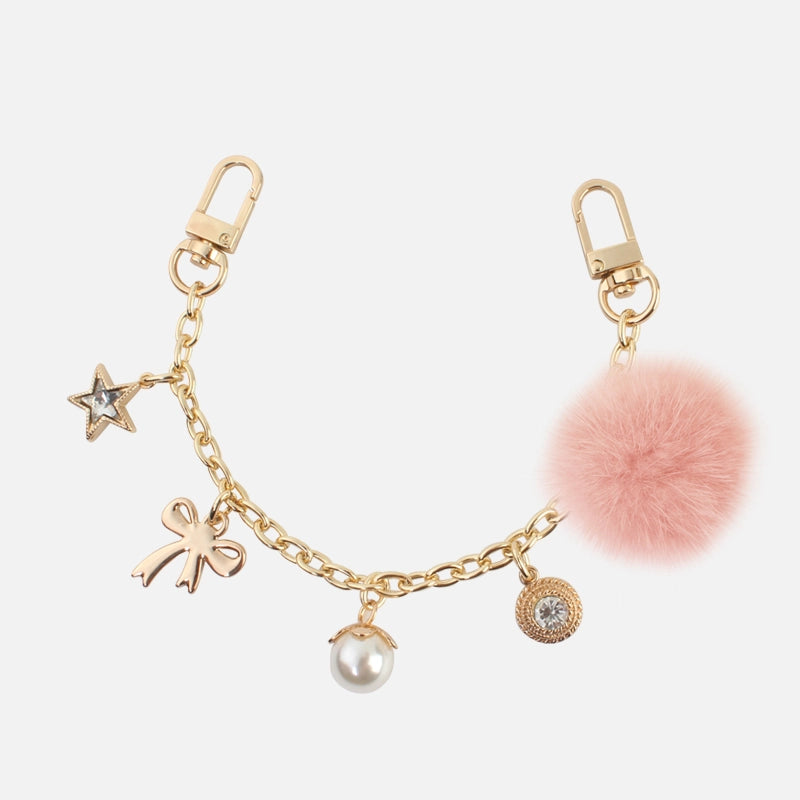 Pearl Chain Bag Charm
