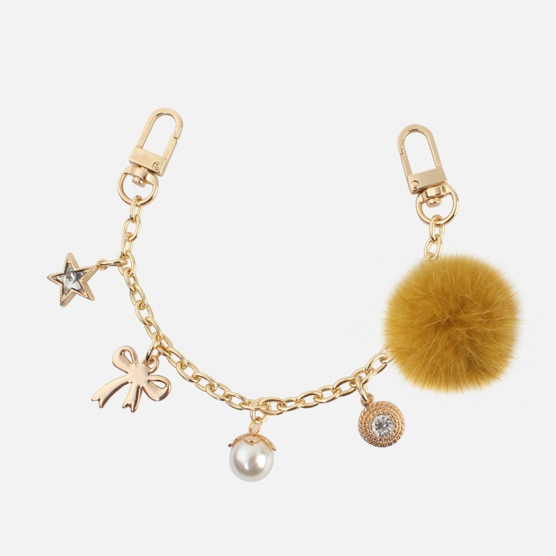 Pearl Chain Bag Charm