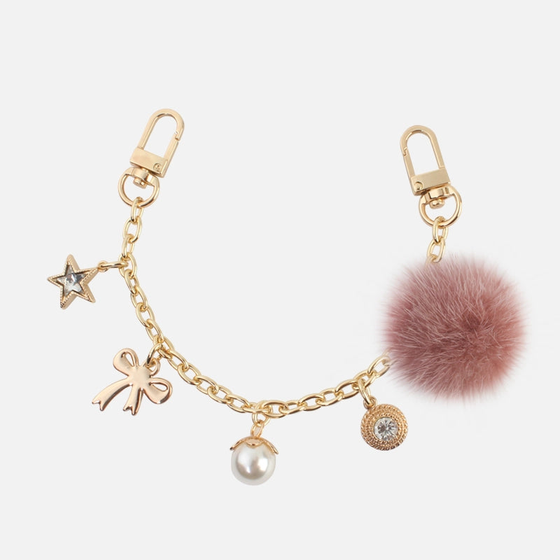 Pearl Chain Bag Charm