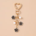 Pearl Rose Bag Charm