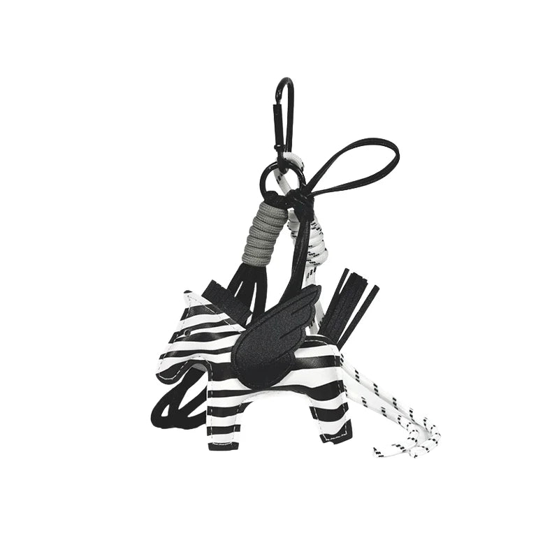 Leather Pegasus Bag Charm