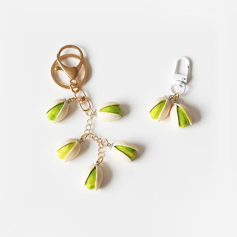 Pistachio Bag Charm