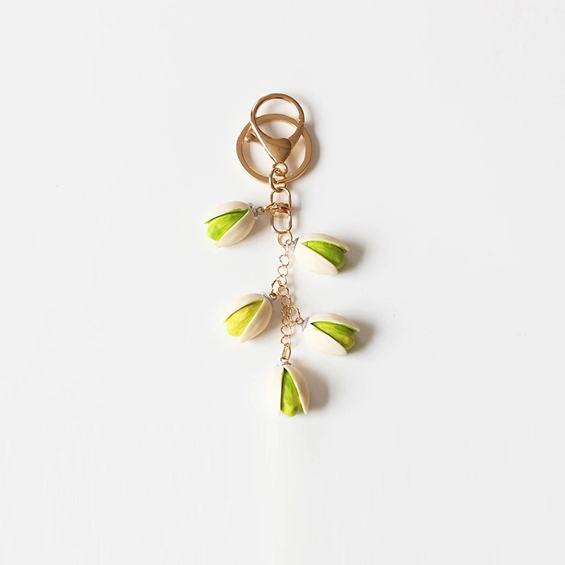 Pistachio Bag Charm