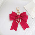 Pleated Bow Bag Charm