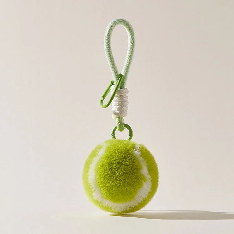 Plush Baseball Bag Charm