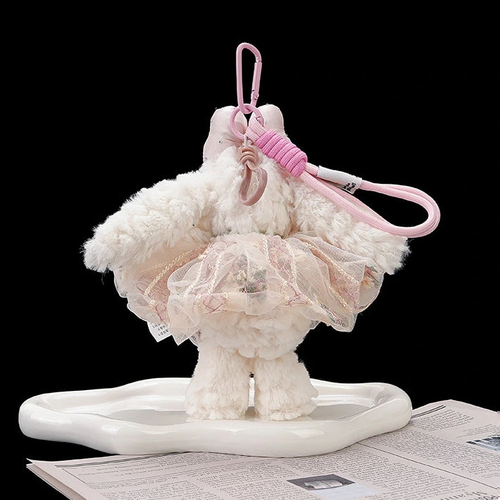 Plush Bunny Bag Charm