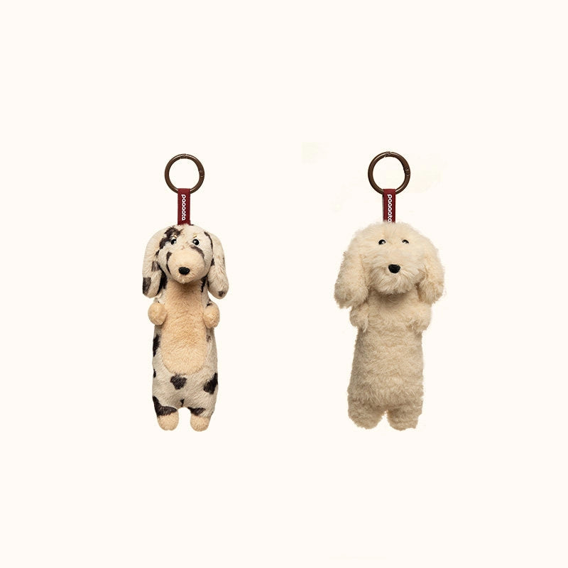 Plush Dachshund Bag Charm