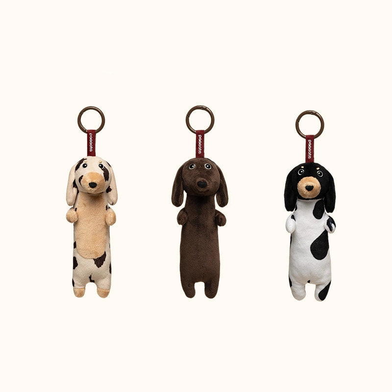 Plush Dachshund Bag Charm