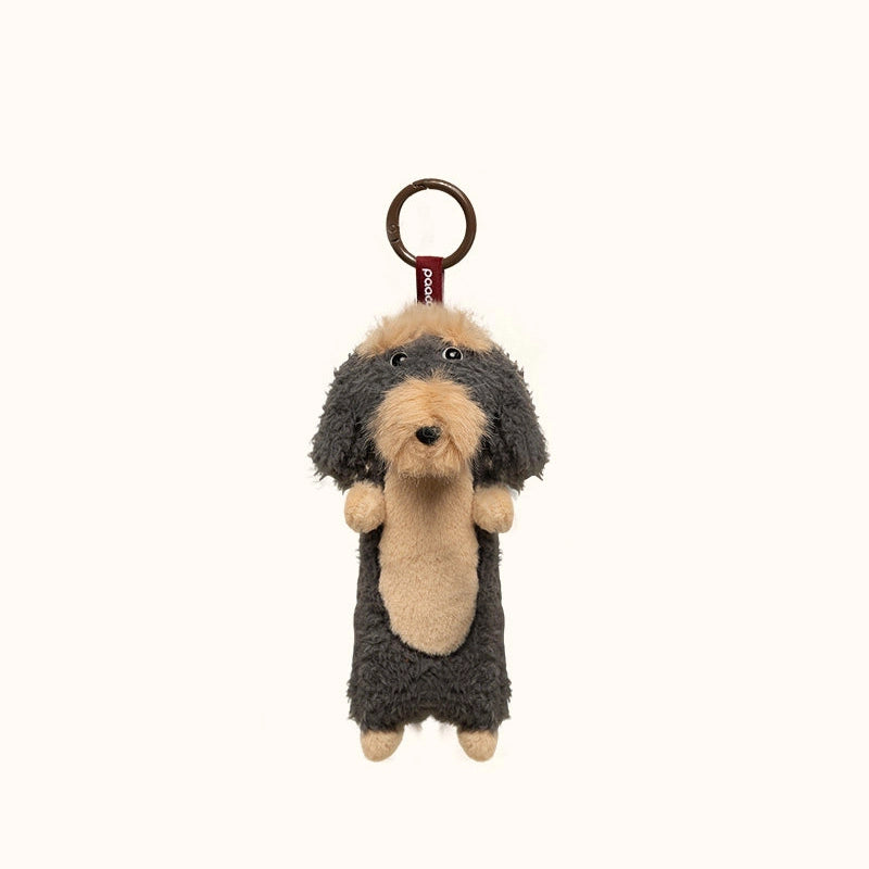 Plush Dachshund Bag Charm