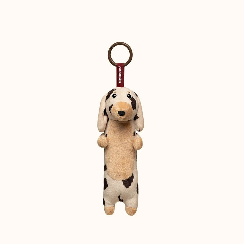 Plush Dachshund Bag Charm
