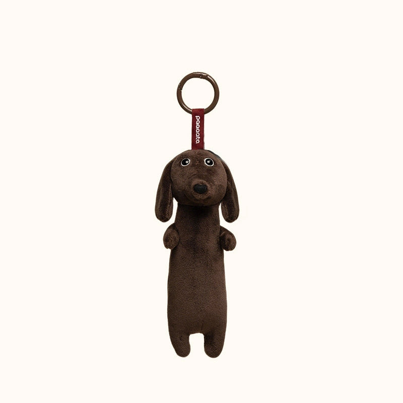 Plush Dachshund Bag Charm