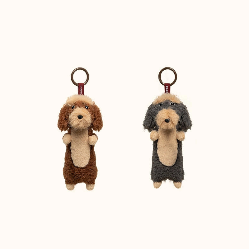 Plush Dachshund Bag Charm