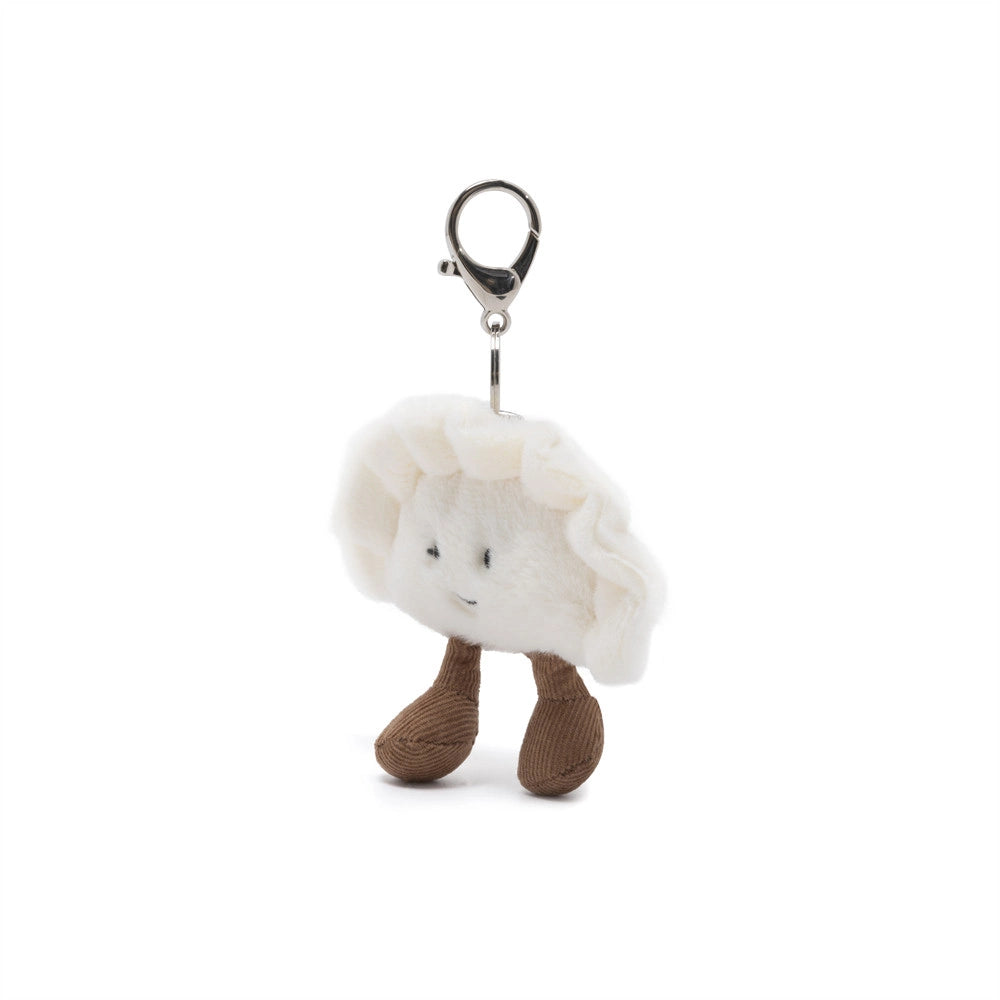 Plush Dumpling Bag Charm