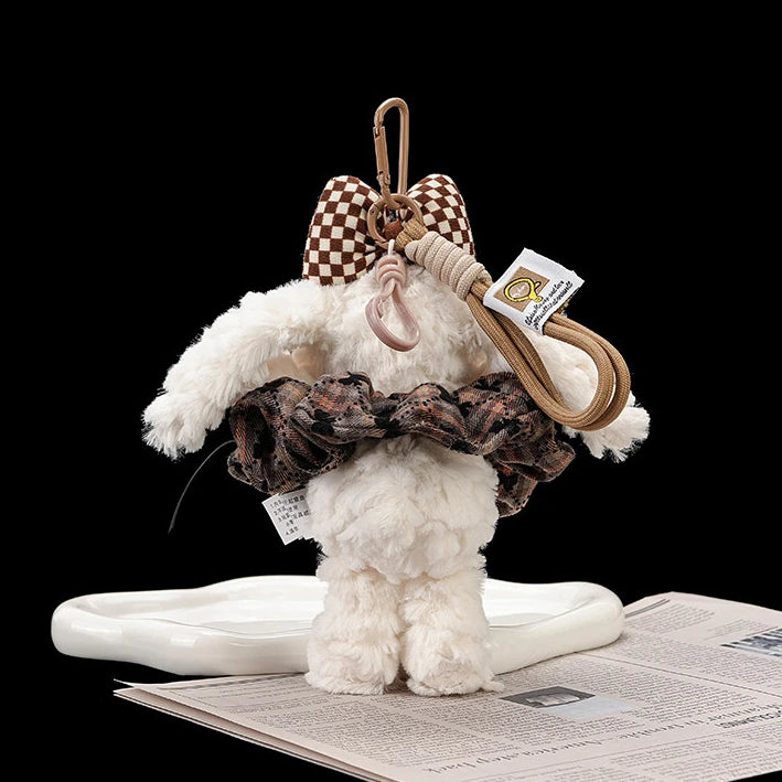 Plush Floppy-Eared Bunny Bag Charm
