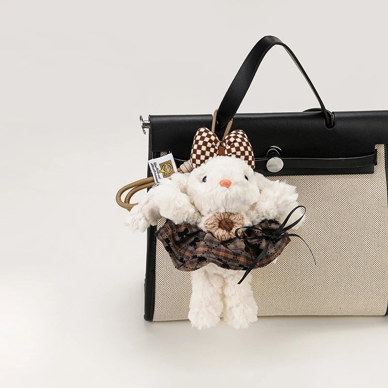 Plush Floppy-Eared Bunny Bag Charm
