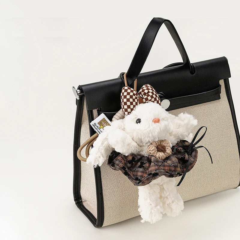 Plush Floppy-Eared Bunny Bag Charm