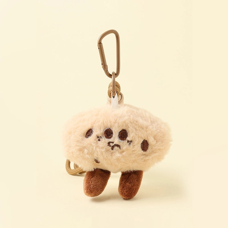 Plush Peanut Cherry Bag Charm