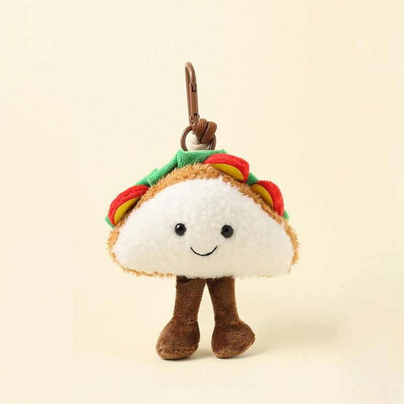 Plush Peanut Cherry Bag Charm