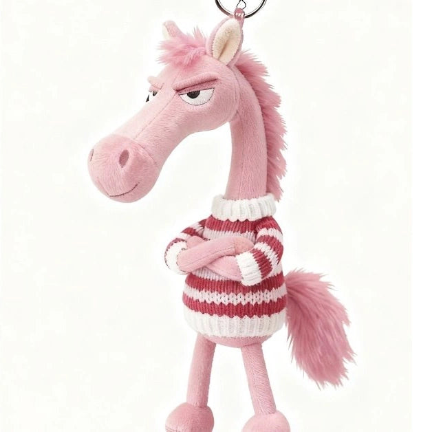 Plush Pony Bag Charm