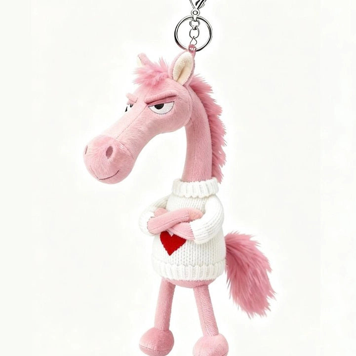 Plush Pony Bag Charm