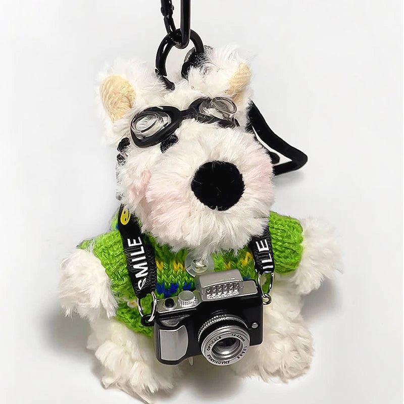 Plush Puppy Bag Charm