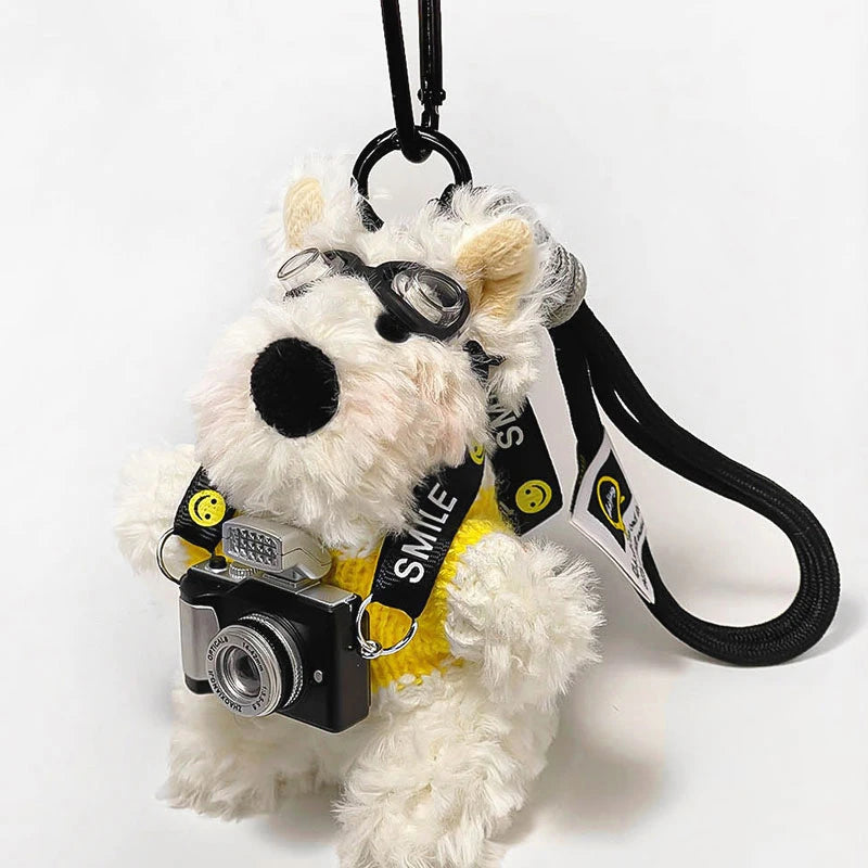 Plush Puppy Bag Charm