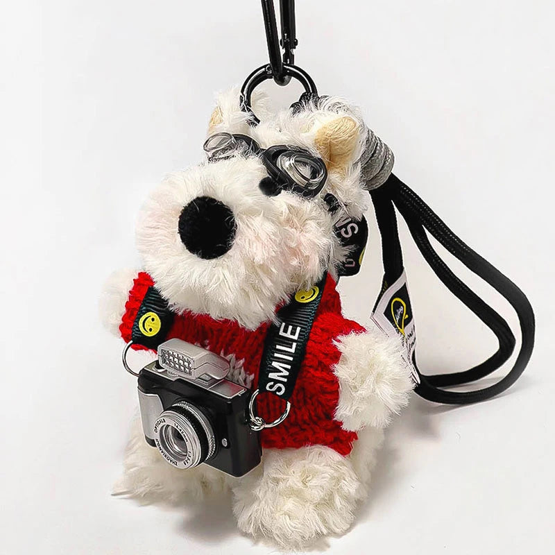 Plush Puppy Bag Charm