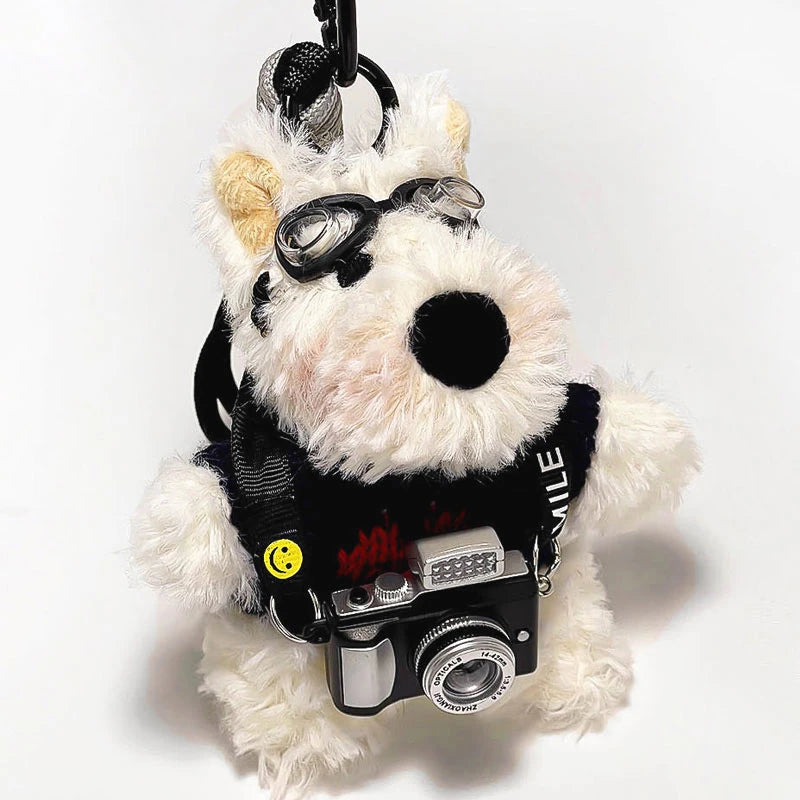 Plush Puppy Bag Charm